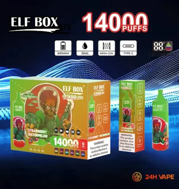 ELF BOX RGB 14000 Puff Pro Disposable Vape