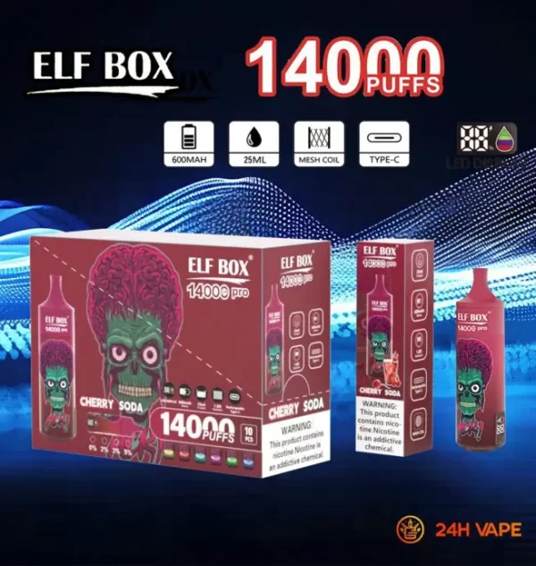 ELF BOX RGB 14000 Puff Pro Disposable Vape