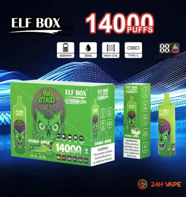 ELF BOX RGB 14000 Puff Pro Disposable Vape