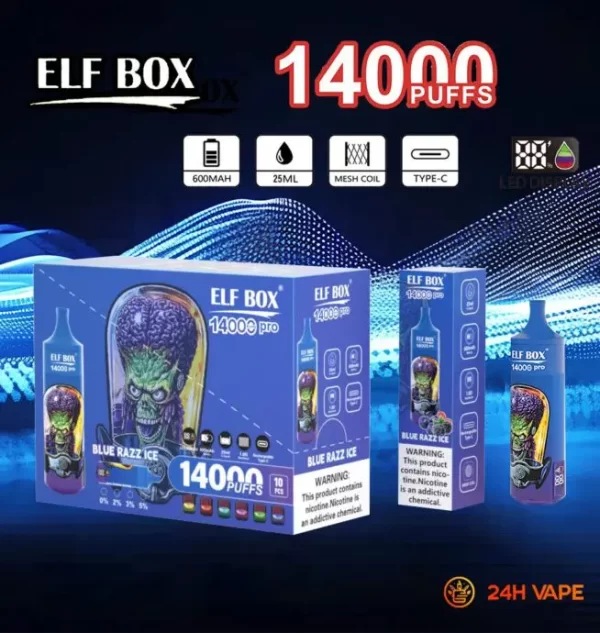 ELF BOX RGB 14000 Puff Pro Disposable Vape