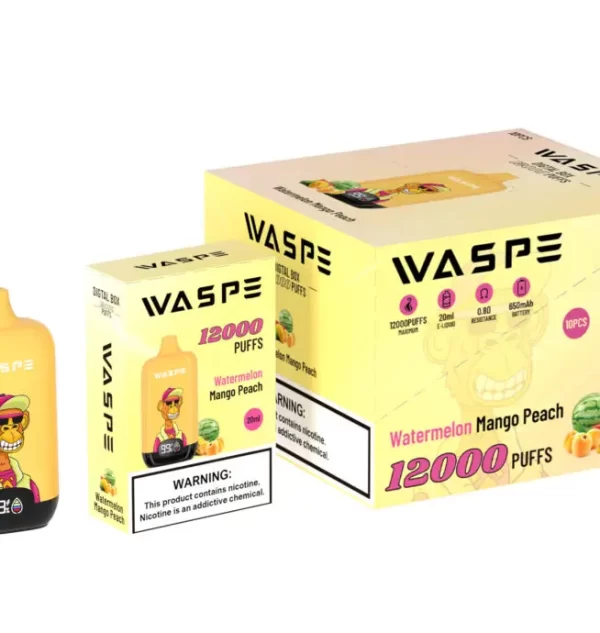WASPE Digital Box 12000 PUFF Vape desechable