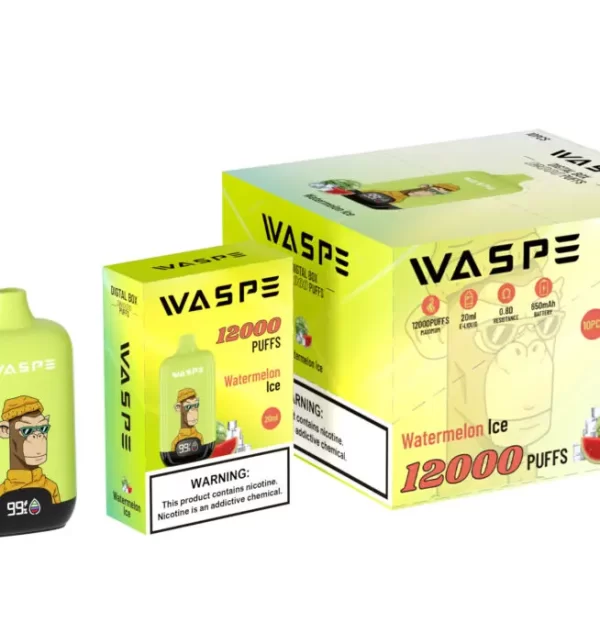 WASPE Digital Box 12000 PUFF Vape desechable