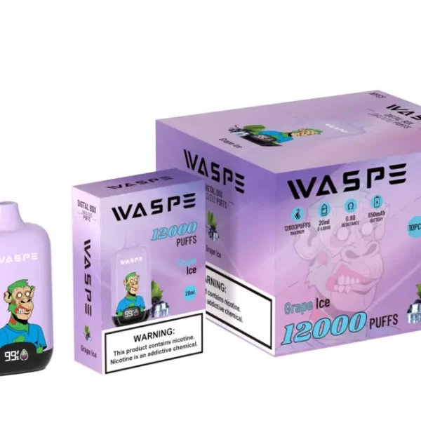 WASPE Digital Box 12000 PUFF Vape desechable