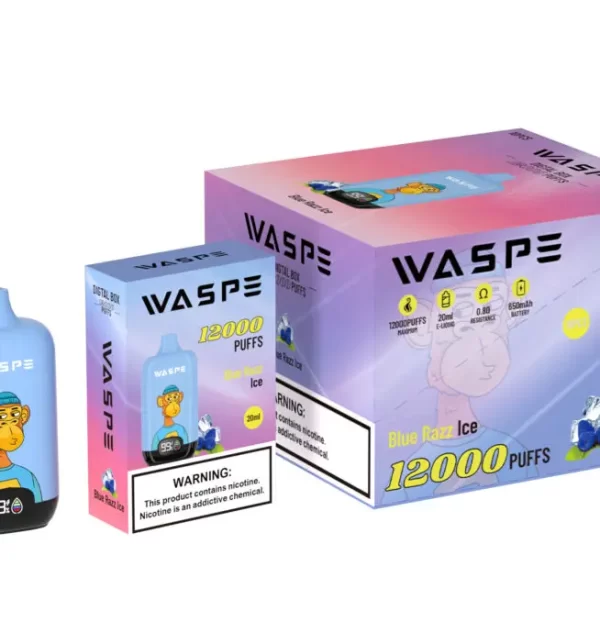 WASPE Digital Box 12000 PUFF Vape desechable