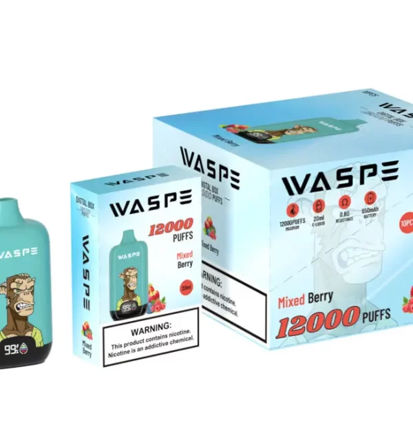 WASPE Digital Box 12000 PUFF Vape desechable