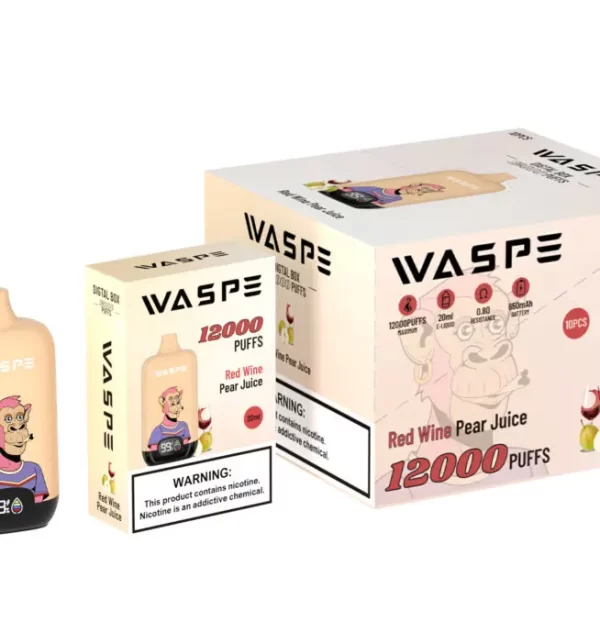 WASPE Digital Box 12000 PUFF Vape desechable