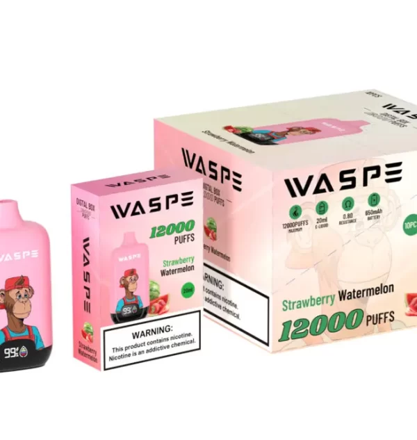 WASPE Digital Box 12000 PUFF Vape desechable