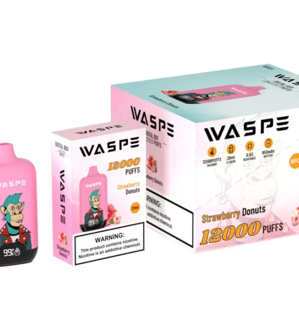 WASPE Digital Box 12000 PUFF Vape desechable