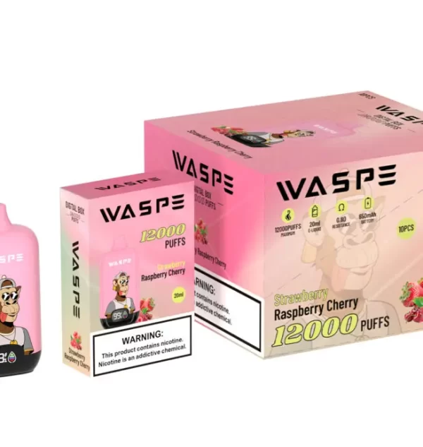 WASPE Digital Box 12000 PUFF Vape desechable