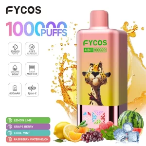FYCOS 4 IN 1 100K puffs Disposable Vape