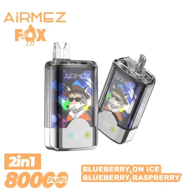 Airmez FOX 2 IN 1 80000 PUFFS Disposable vape