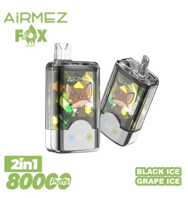 Airmez FOX 2 IN 1 80000 PUFFS Disposable vape