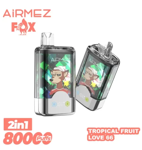 Airmez FOX 2 IN 1 80000 PUFFS Disposable vape