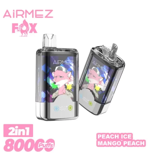 Airmez FOX 2 IN 1 80000 PUFFS Disposable vape