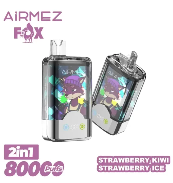 Airmez FOX 2 IN 1 80000 PUFFS Disposable vape