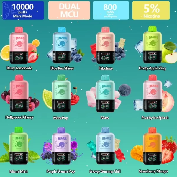 Airmez Mars 20000 PUFFS Vaporizador desechable