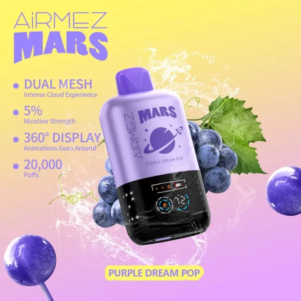 Airmez Mars 20000 PUFFS Vaporizador desechable