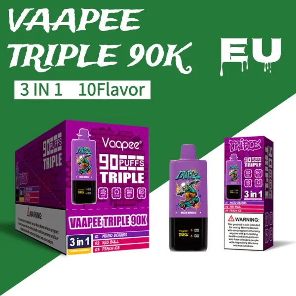 VAAPEE Triple 90000 Puffs Disposable Vape