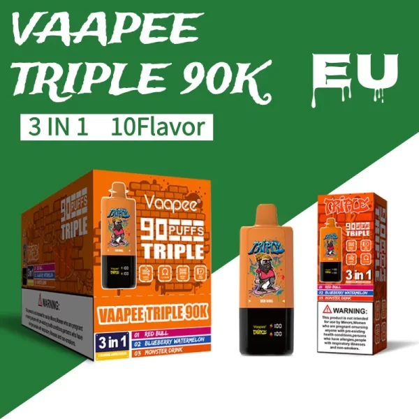 VAAPEE Triple 90000 Puffs Disposable Vape