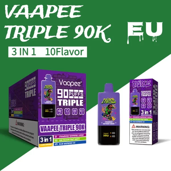 VAAPEE Triple 90000 Puffs Disposable Vape