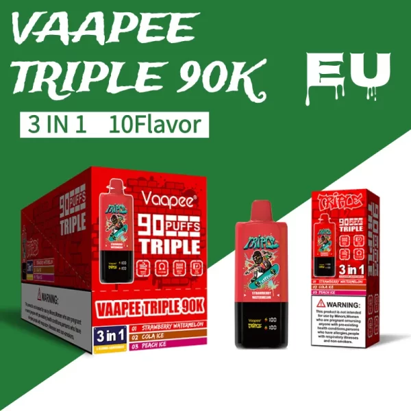 VAAPEE Triple 90000 Puffs Disposable Vape