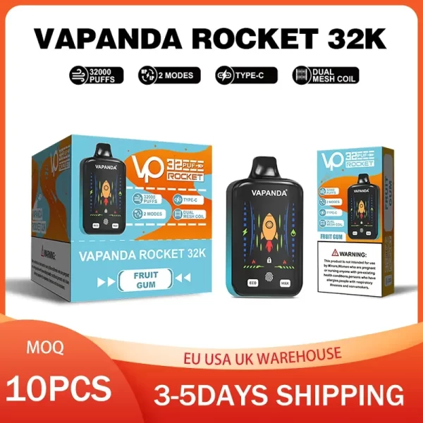 VAPANDA ROCKET 32000 Puffs Disposable Vape