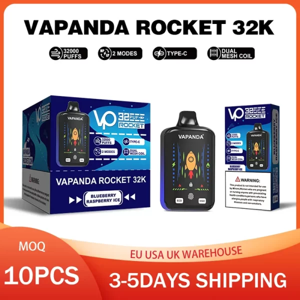 VAPANDA ROCKET 32000 Puffs Disposable Vape