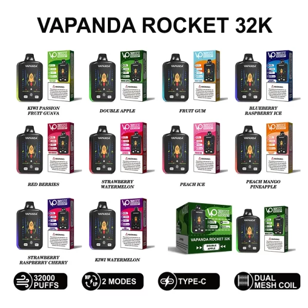 VAPANDA ROCKET 32000 Puffs Disposable Vape