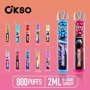 OKSO Crystal Bar 800 Puffs Disposable Vape