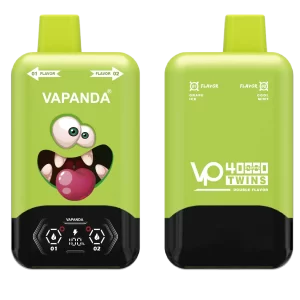 Grape Ice Cool Mint VAPANDA TWINS 40000 PUFFS Disposable Vape