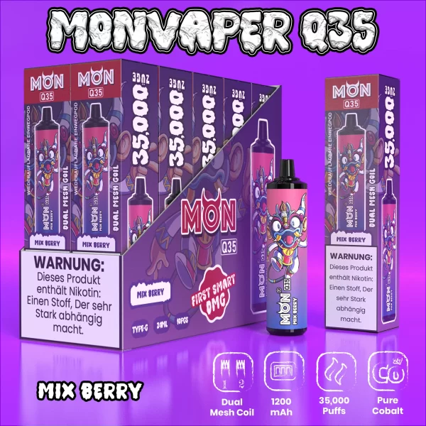 Monvaper Q35000 Puffs Disposable Vape