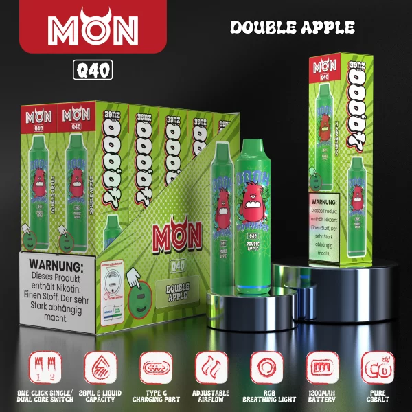 Monvaper Q40000 Puffs Disposable Vape