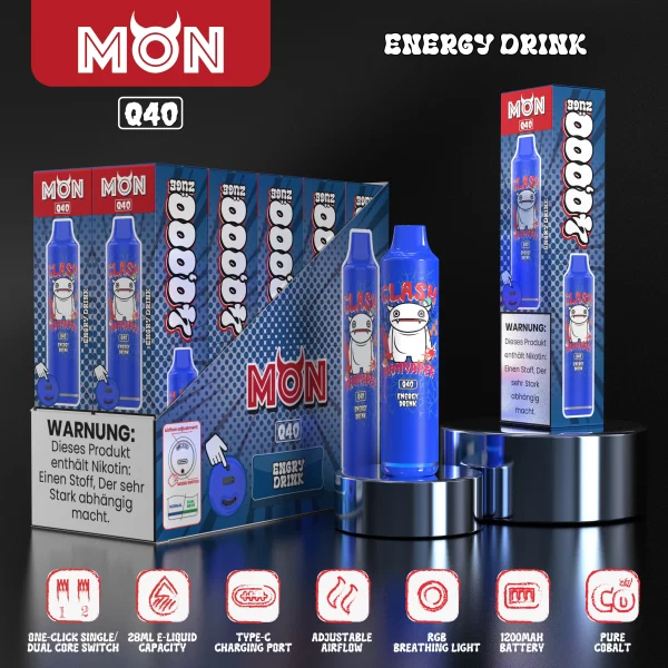 Monvaper Q40000 Puffs Disposable Vape