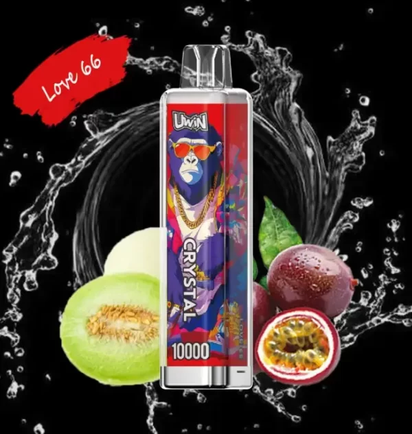 Uwin Crystal 10000 boccate di vapore monouso