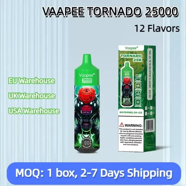 VAAPEE Tornado 25000 PUFF Disposable Vape