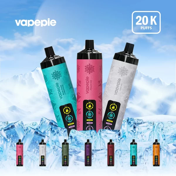 VAPEPIE AirRush 20000 PUFFS eldobható e-cigaretta