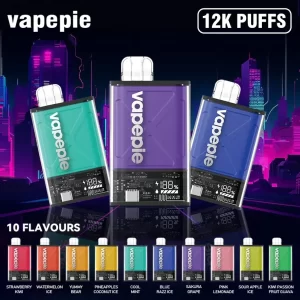 VAPEPIE FV 12000 Puff (1) VAPEPIE FV 12000 puffos eldobható e-cigaretta