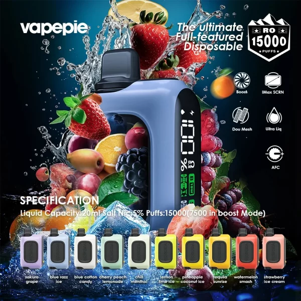 VAPEPIE RO 15000 Puffs Disposable Vape 