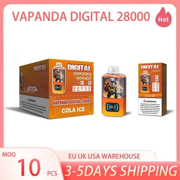 Vapanda Digital 28000 Puff Disposable Vape 