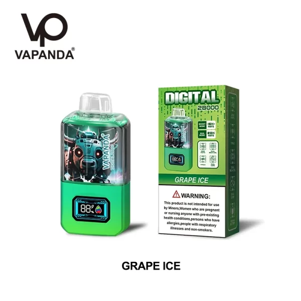 Vapanda Digital 28000 Puff Disposable Vape 