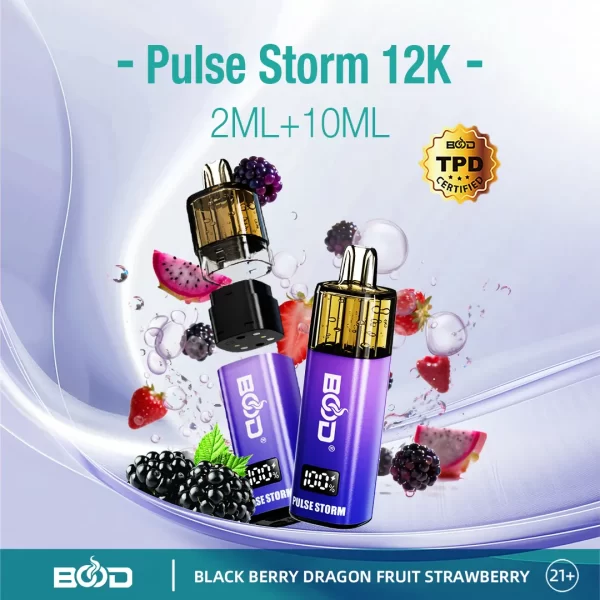 BOOD Pulse Storm 12K Puff Einweg-Vape