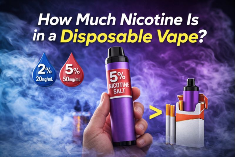 Quanta nicotina c'è in una sigaretta elettronica usa e getta? La scioccante verità spiegata in modo semplice (2026)
