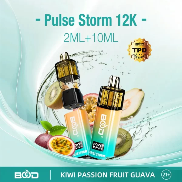BOOD Pulse Storm 12K Puff Einweg-Vape
