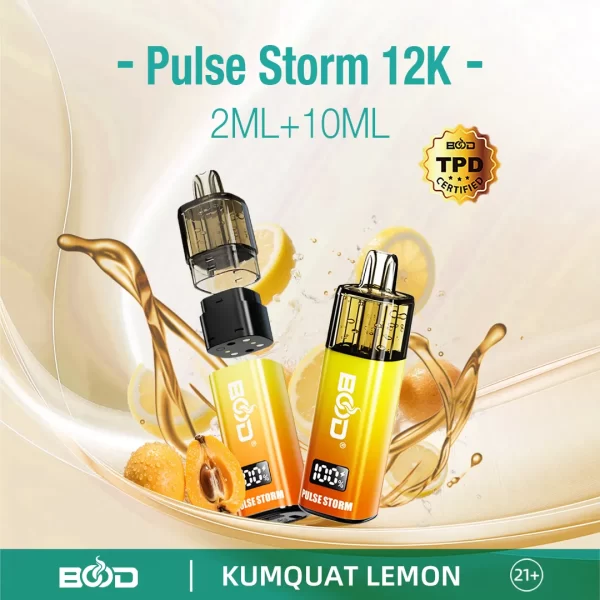 BOOD Pulse Storm 12K Puff Einweg-Vape