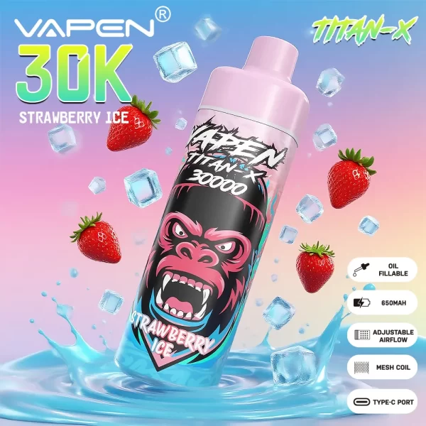 VAPEN TITAN-X 30K PUFF Vaporizador desechable