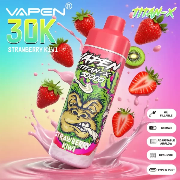 VAPEN TITAN-X 30K PUFF Vaporizador desechable