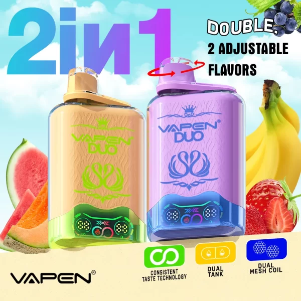 VAPEN DUO 40000パフ 使い捨てベイプ