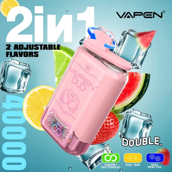 VAPEN DUO 40000パフ 使い捨てベイプ