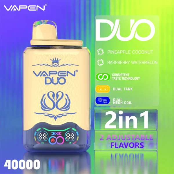VAPEN DUO 40000パフ 使い捨てベイプ