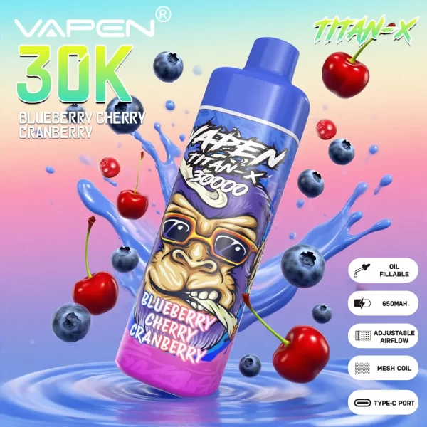 VAPEN TITAN-X 30K PUFF Vaporizador desechable